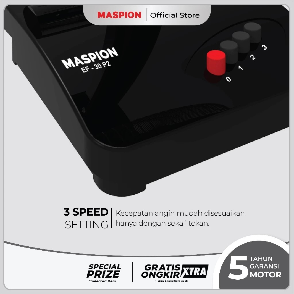 Maspion Group Maspion Kipas Angin Meja Desk Fan 12 Inch  EF-30 P2