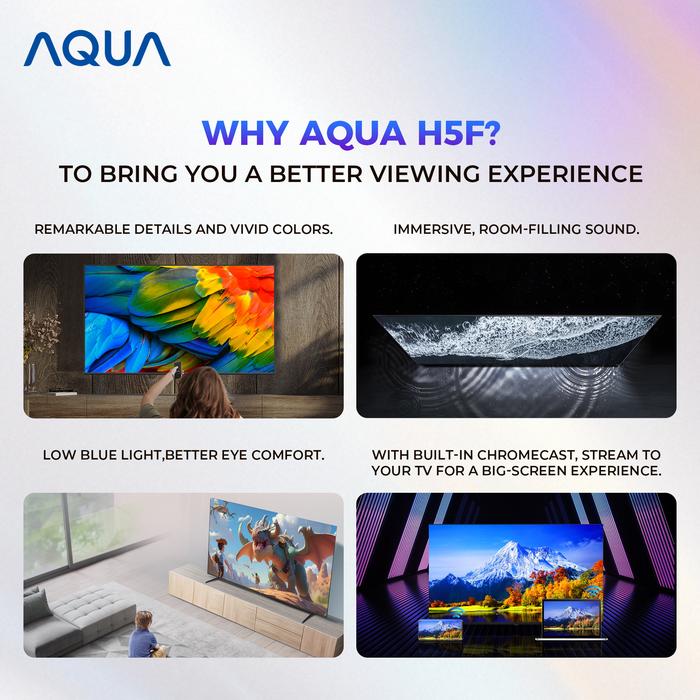 AQUA 43 Inch Google TV 4