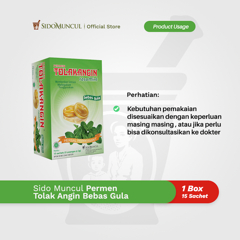 Permen Tolak Angin Bebas Gula 5
