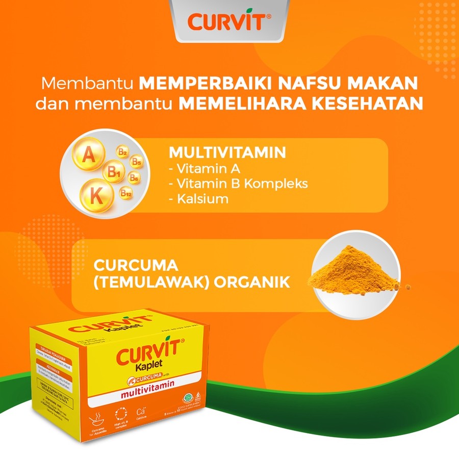 Curvit Kaplet Multivitamin