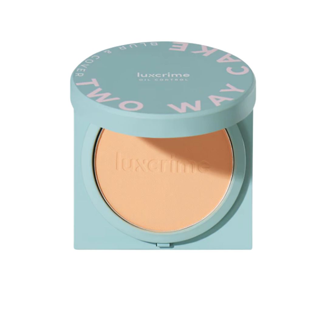 Luxcrime ｜ Blur & Cover Two Way Cake Oil Control Buttercream