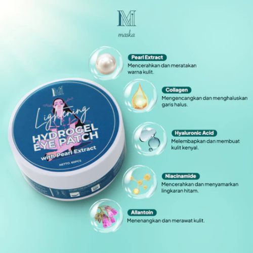 Maska MASKA Lightening Hydrogel Eye Patch