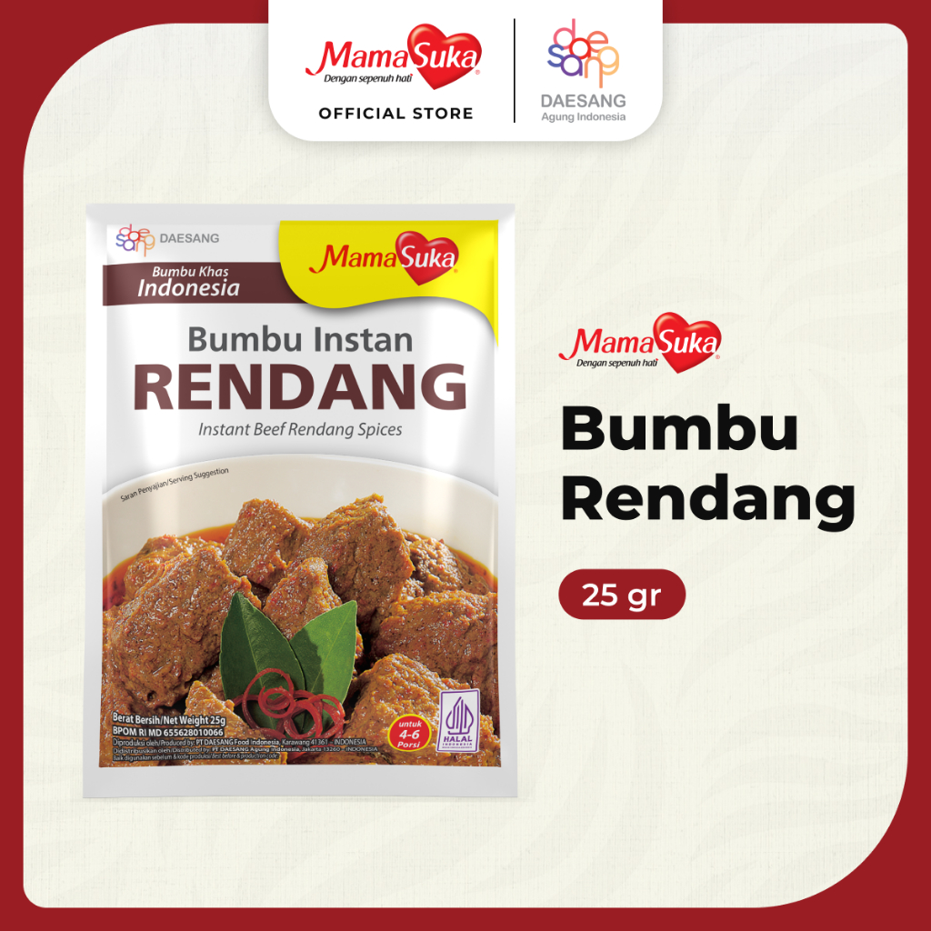 Daesang Agung Indonesia MamaSuka Bumbu Rendang