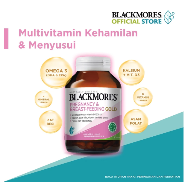 Blackmores Limited BLACKMORES Pregnancy & Breast-Feeding Gold