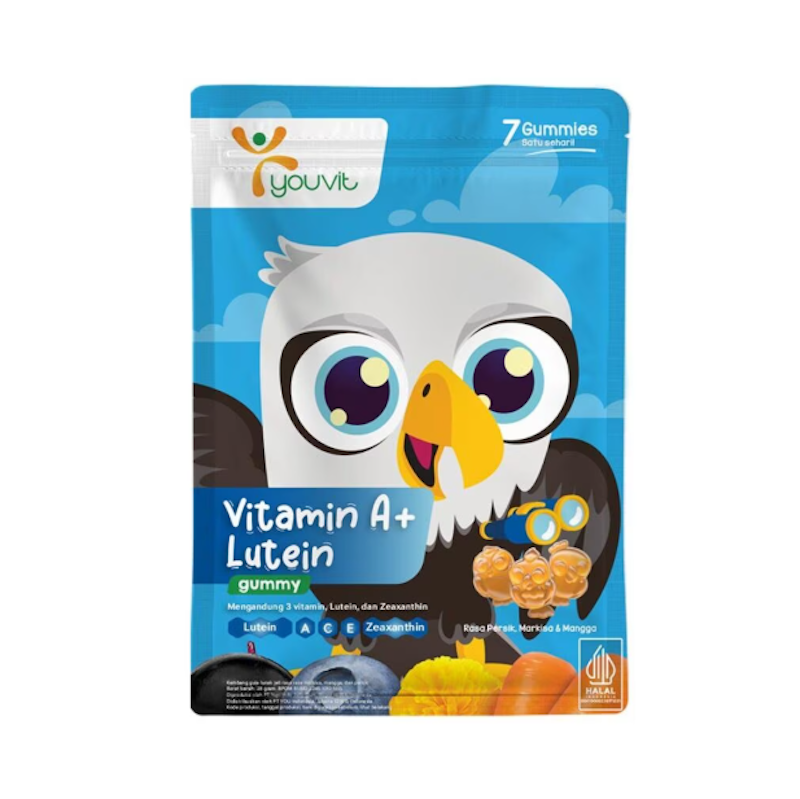 Youvit Kids Vitamin A + Lutein Gummy 1