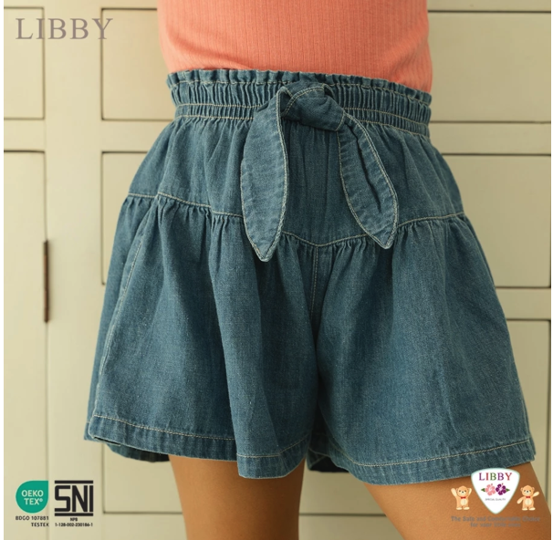 Alpinika Unggul LIBBY Bella Skort Rok Jeans Pita 