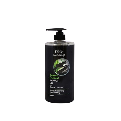 Leivy Naturally Bamboo Charcoal Shower Gel 1