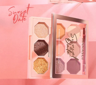 Eka Jaya Internasional Hanasui Eyemazing Eyeshadow Palette Sunset Date