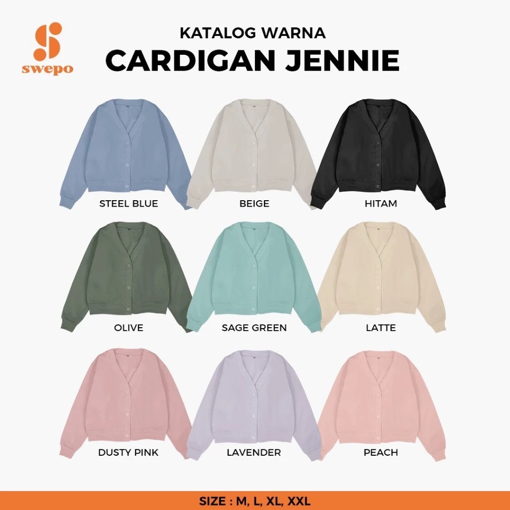 Sweaterpolos.id SWEPO Cardigan JENNIE