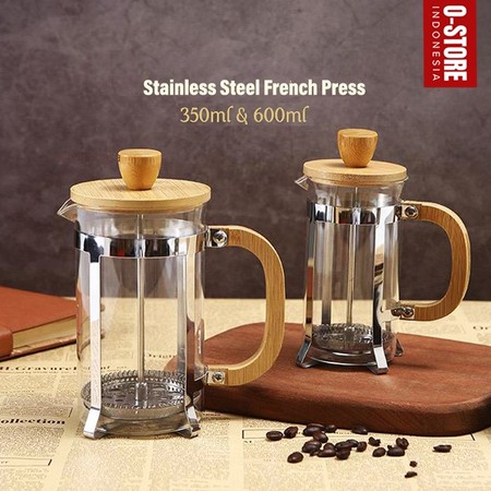 Arezo Stainless Steel French Press  2