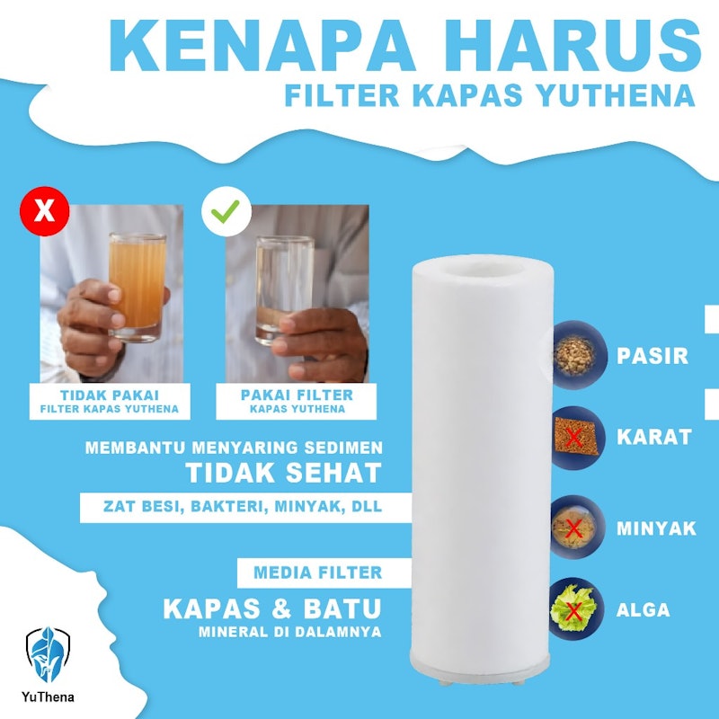 YuThena Filter Kapas 2