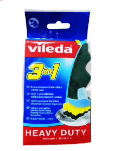 Vileda 3in1 Heavy Duty Scourer 