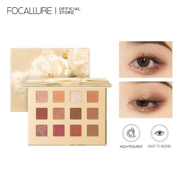 #RomanticBloom Jasmine Eyeshadow 12 Shades 2