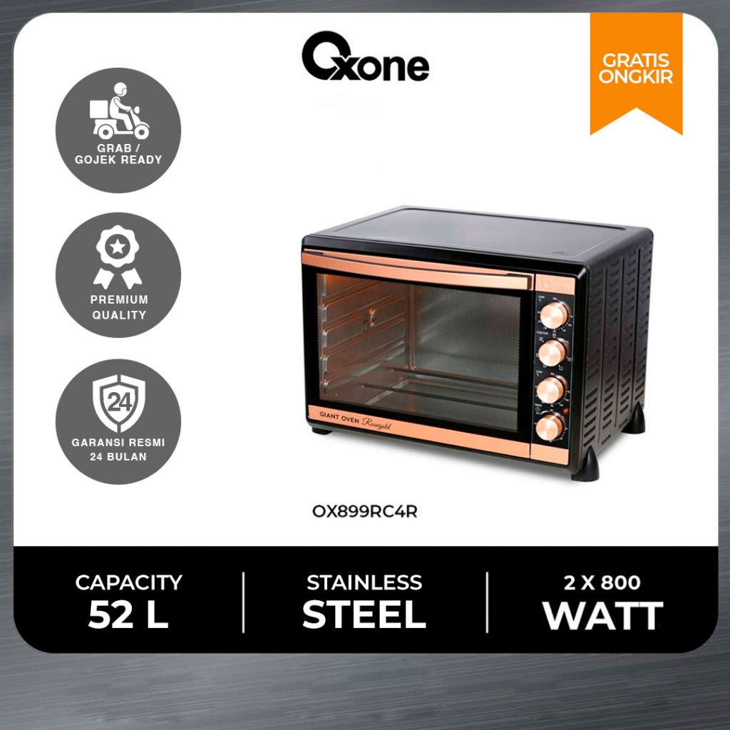 Octa Utama Oxone Giant Oven 3 in 1 OX899RC4R