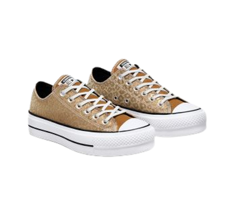 Chuck Taylor All Star Leopard Glitter Platform
