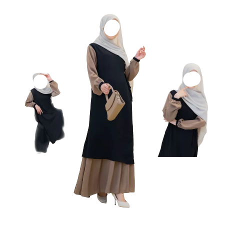  Shabiyan Gamis Wanita Polos 391