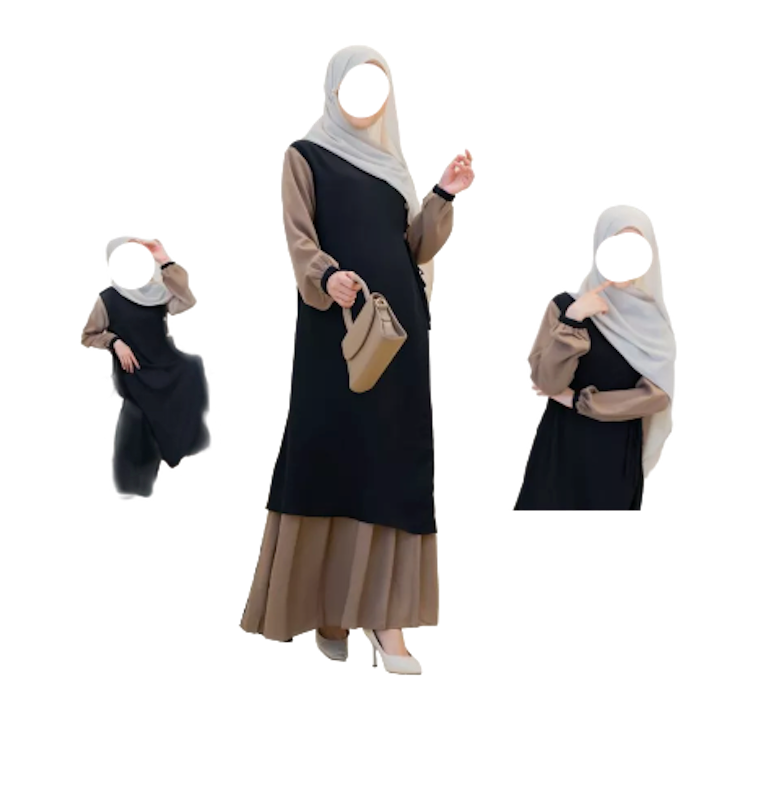 Shabiyan Gamis Wanita Polos 5