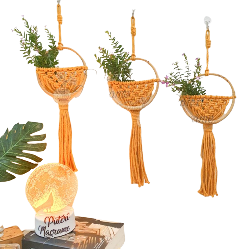 Puteri Macrame Hiasan Dinding Macrame Rotan