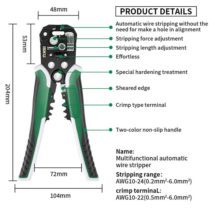 ISKU Multifunctional Wire Stripper