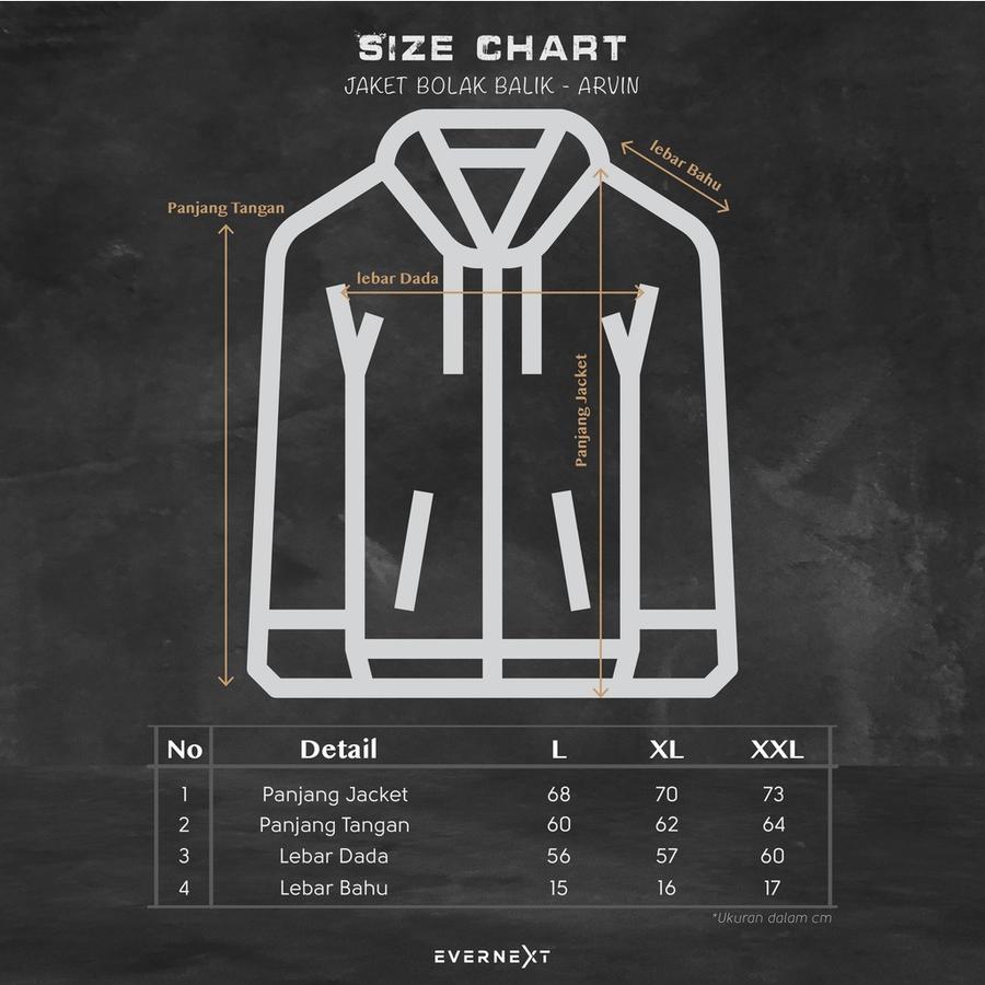 EVERNEXT Evernext Arvin Reversible Jacket