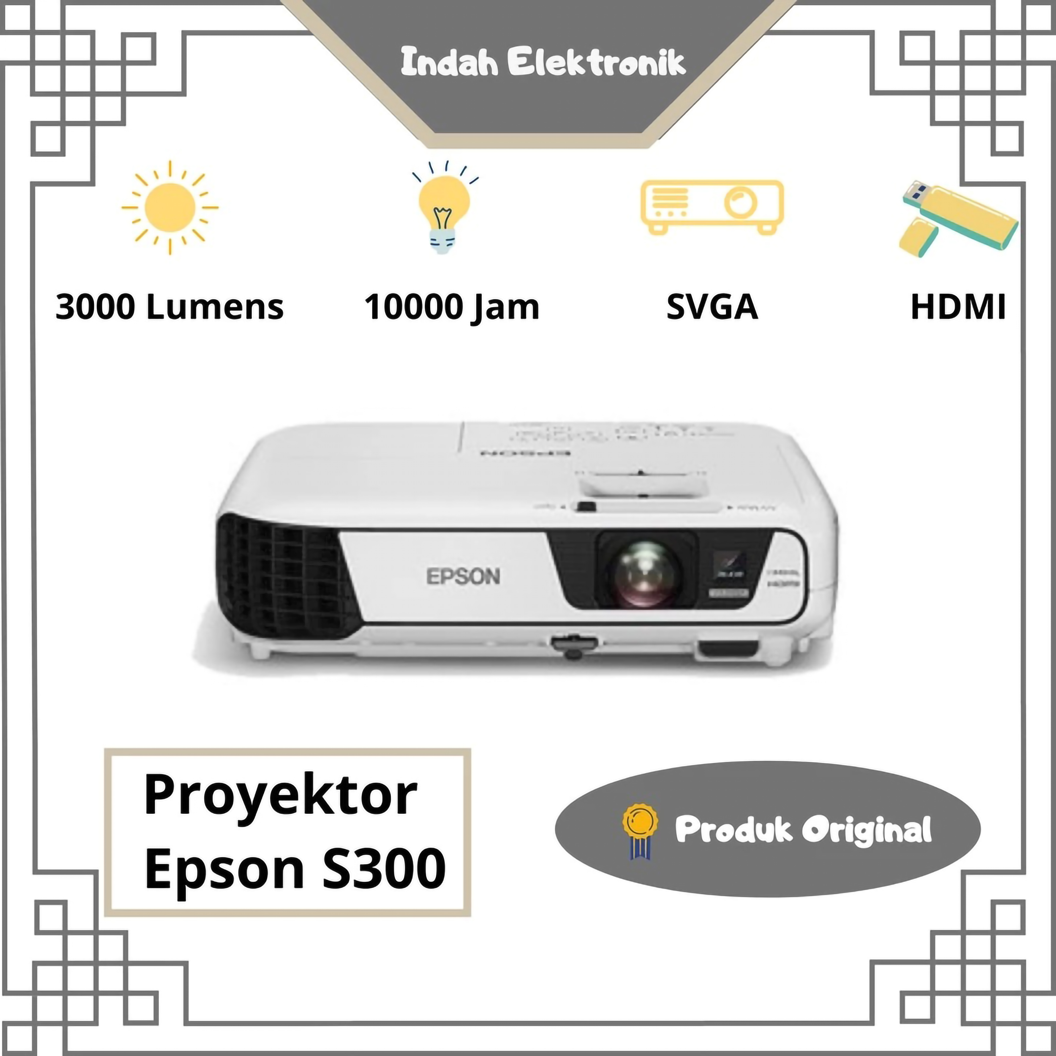 Epson Epson XGA 3LCD Projector EB-S300
