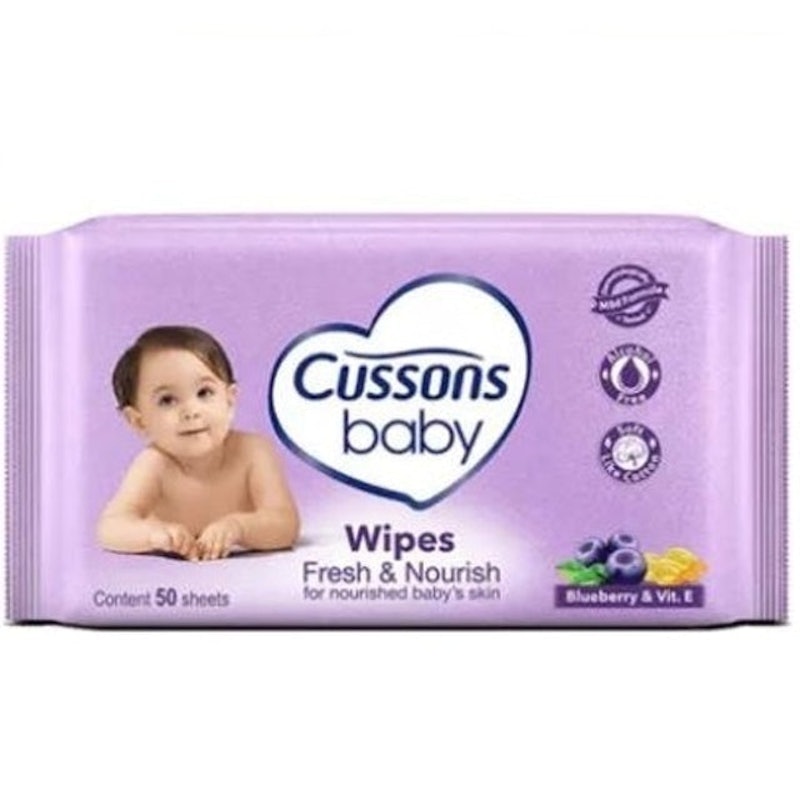 Cussons Baby Fresh & Nourish Baby Wipes 1