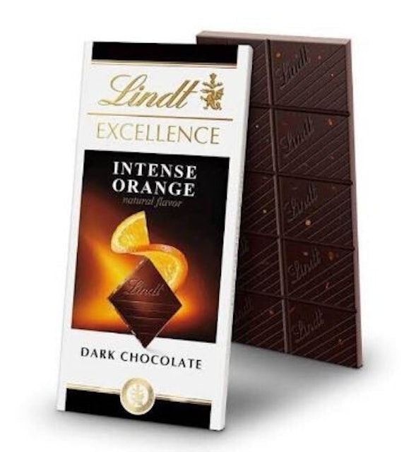 Lindt EXCELLENCE Dark Orange Bar 100g