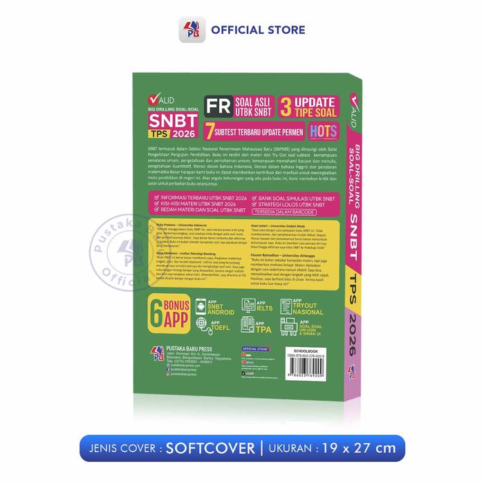Tim Pustaka Cerdas - VALID Big Drilling Soal-Soal SNBT TPS 2026 4