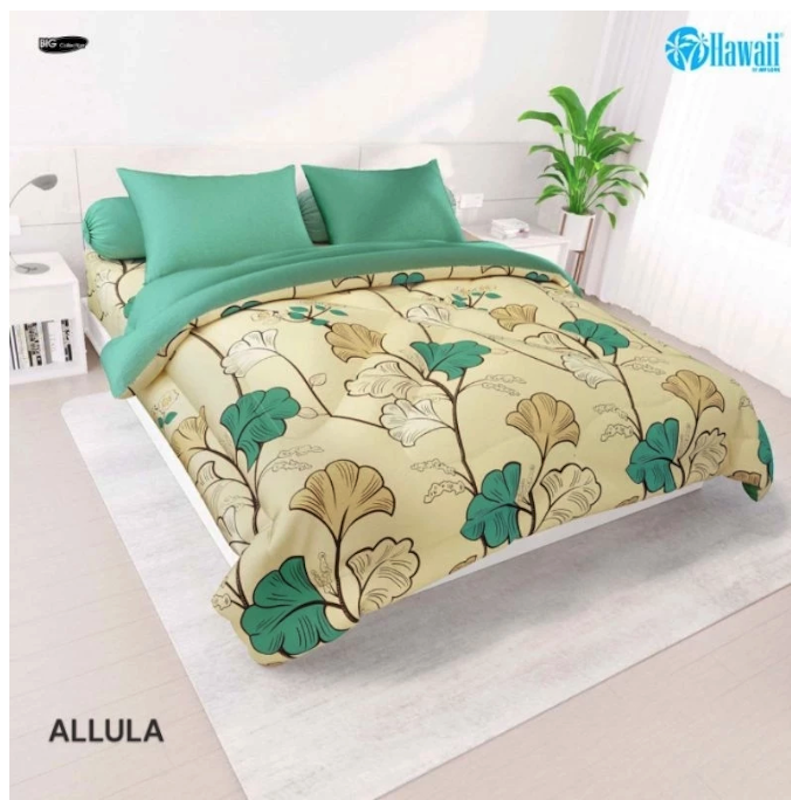 Hawaii Bed Cover King Fitted 4