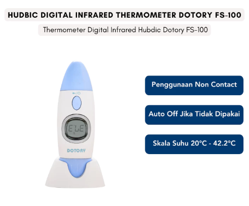  HUBDIC Infrared Foredhead Thermometer Dotory   FS-100