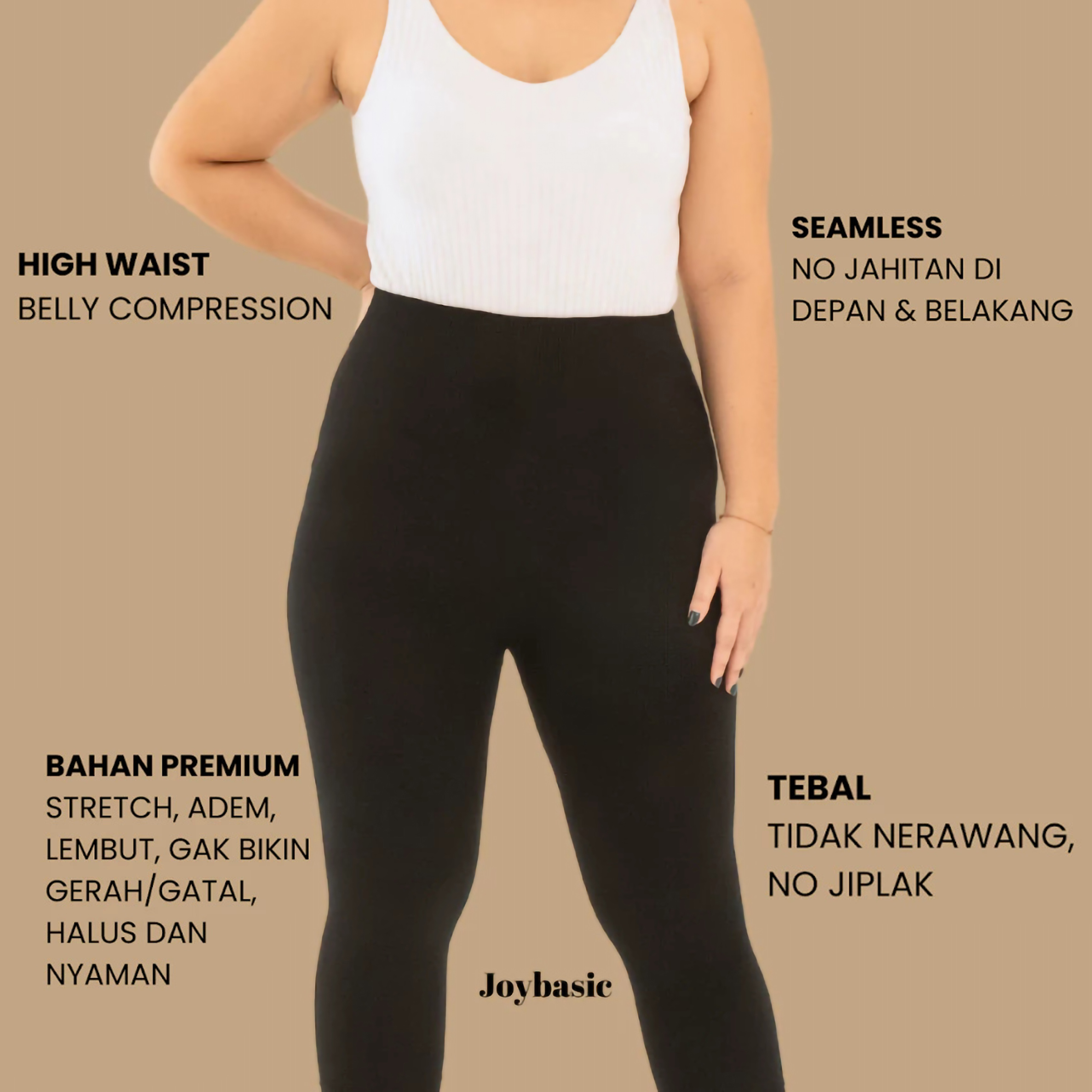 Joybasic Women's Bigsize Legging Super Jumbo