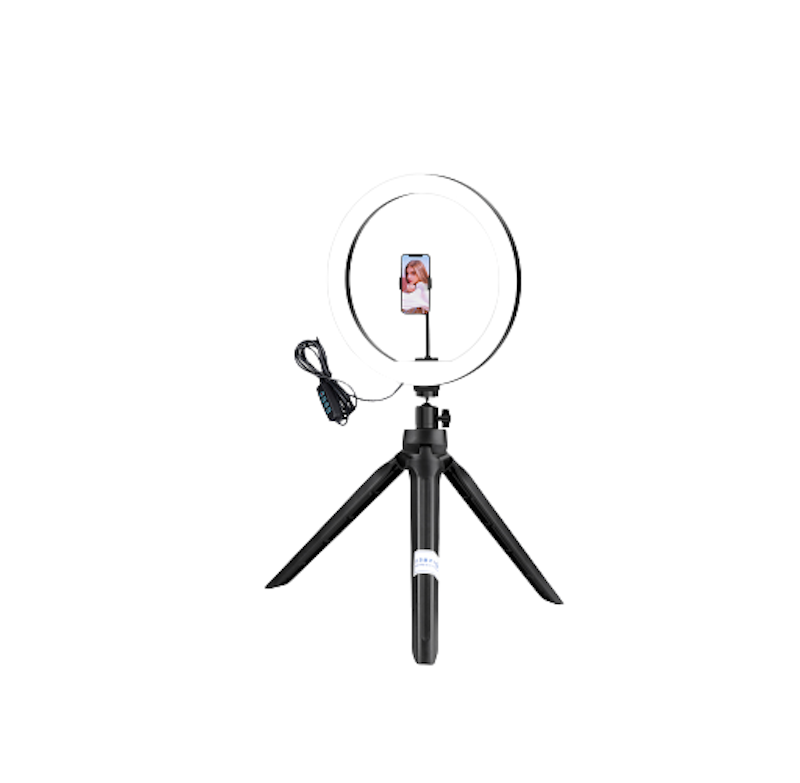 Bright LED right light with Tripod Stand Phone Holder 3 Mode 10 Brightness  Desk rightlight For Makeup Photography  Video