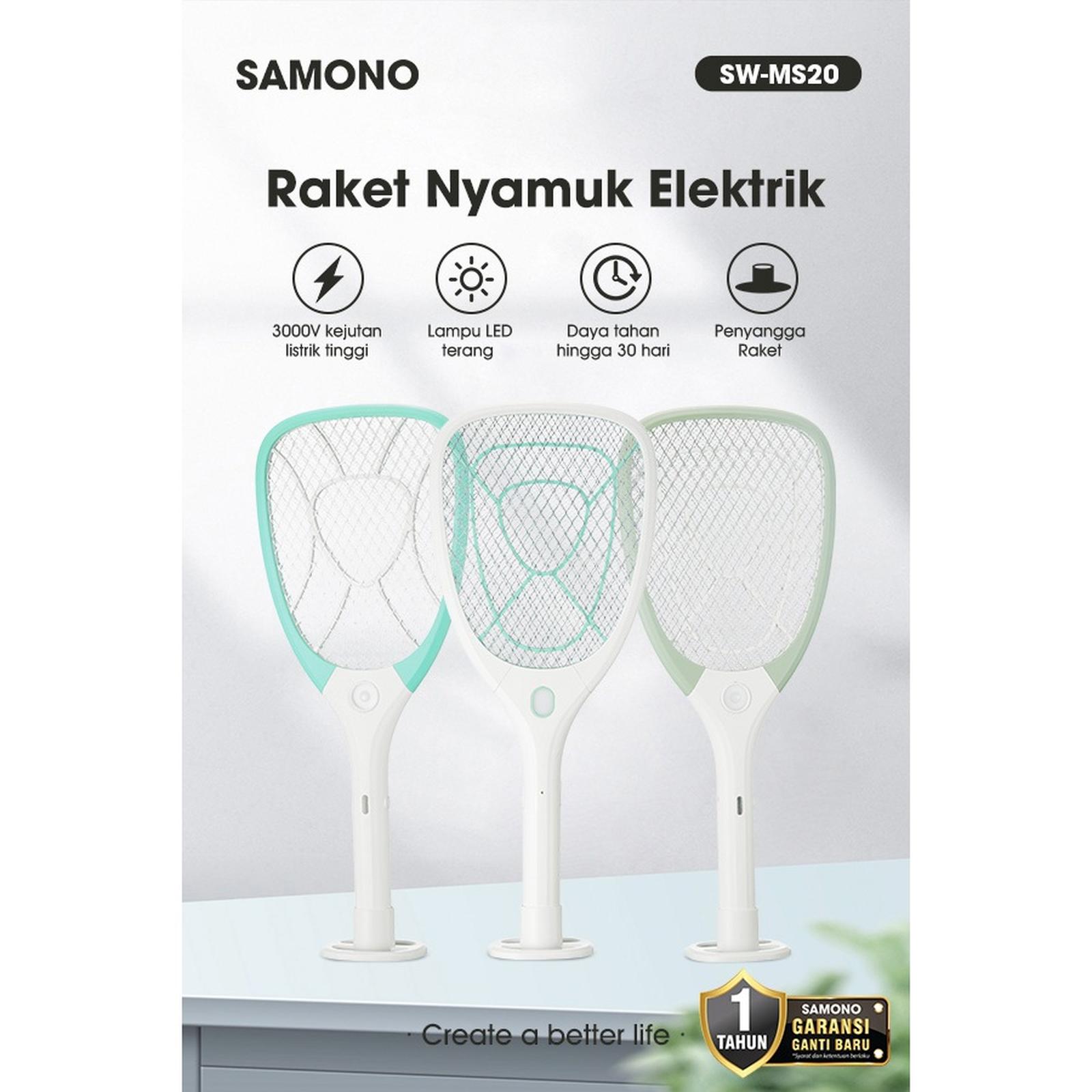 Samono Raket Nyamuk Elektrik 5