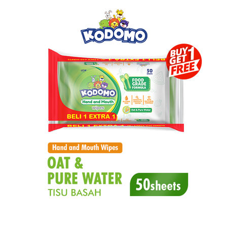 Kodomo Hand and Mouth Wipes