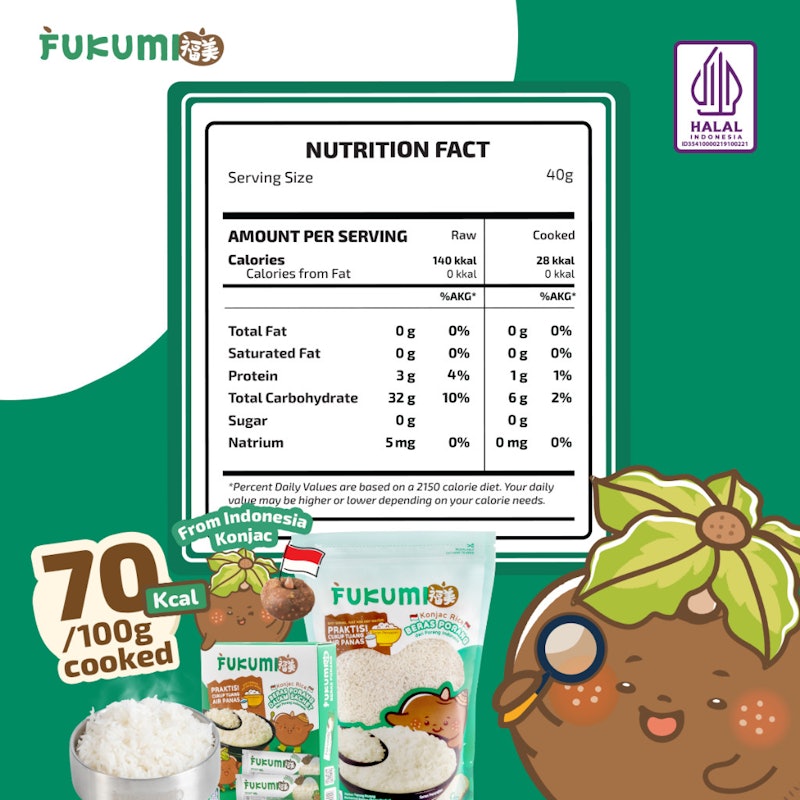FUKUMI Beras Porang 2
