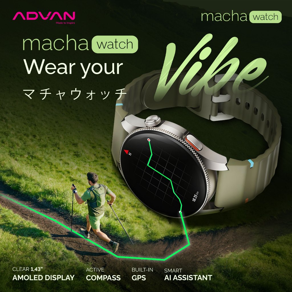 ADVAN Smartwatch Macha Watch 2