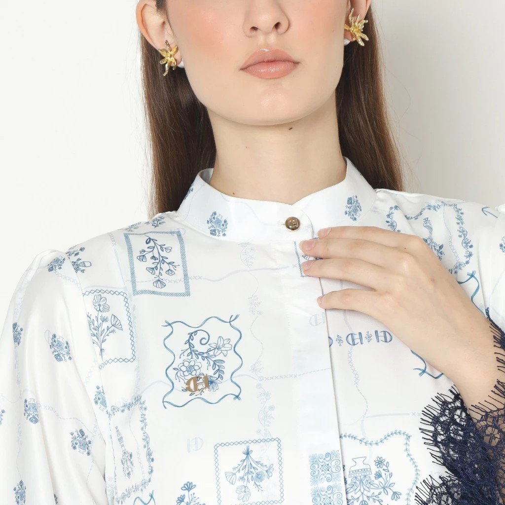  Chanté Jenysa Dress in Pearl White