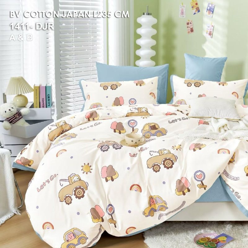 Julies Collection Sprei Katun Jepang Motif Anak 90x200 3