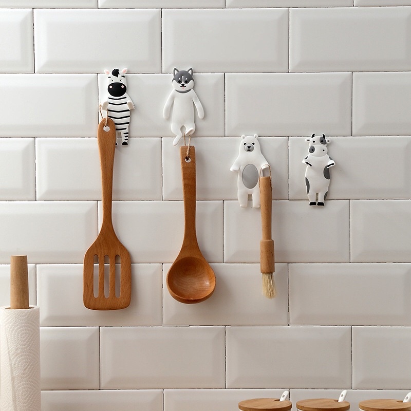 Silicone Hanger White Zoo 4