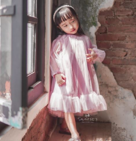 Saoirse's Zelia Tulle Dress