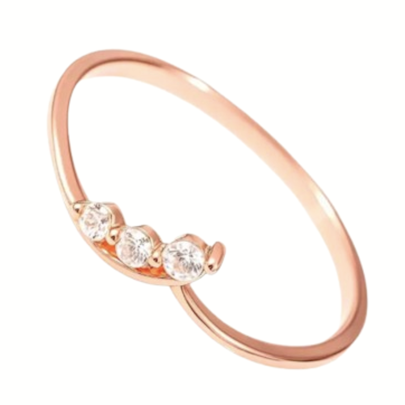 Cincin Brisia Rose Gold 1