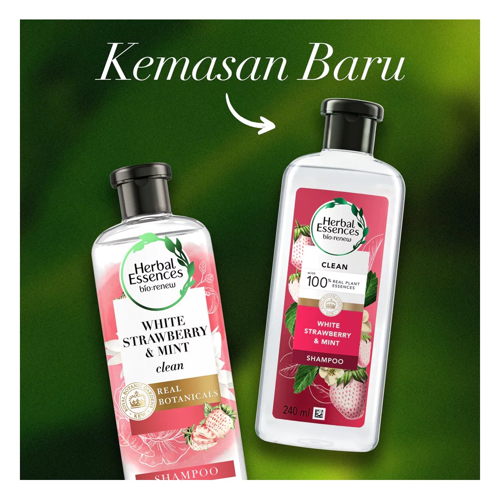 Procter & Gamble Herbal Essences Bio:Renew White Strawberry & Sweet Mint Clean Shampoo