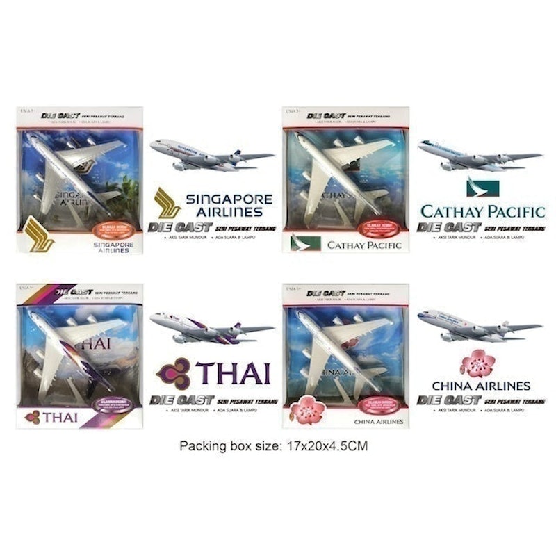 Diecast Seri Pesawat Terbang Airbus A380 5