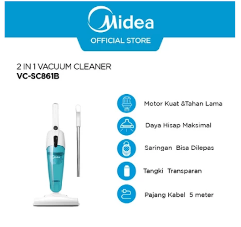 Midea 2 in 1 Vacuum Cleaner 2