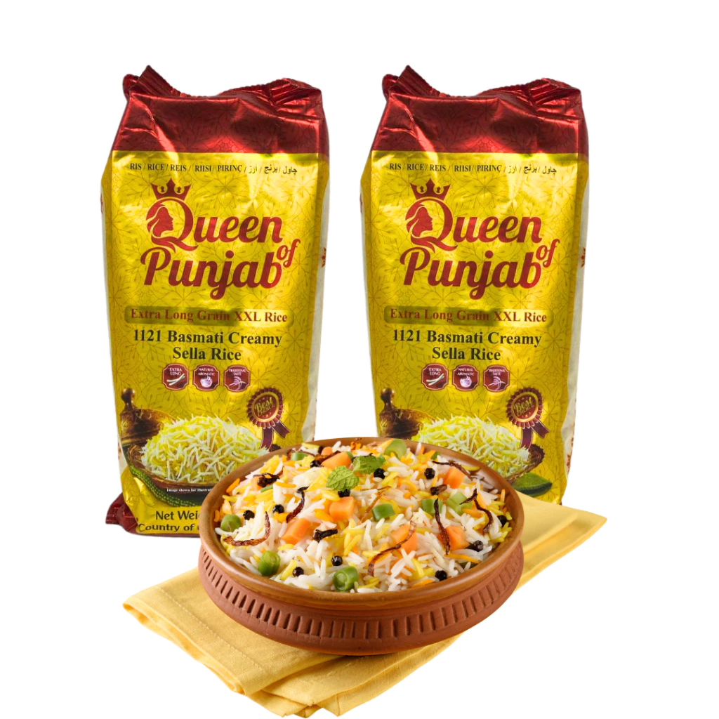 Fada Food Queen of Punjab1121 Basmati Creamy Sella Rice