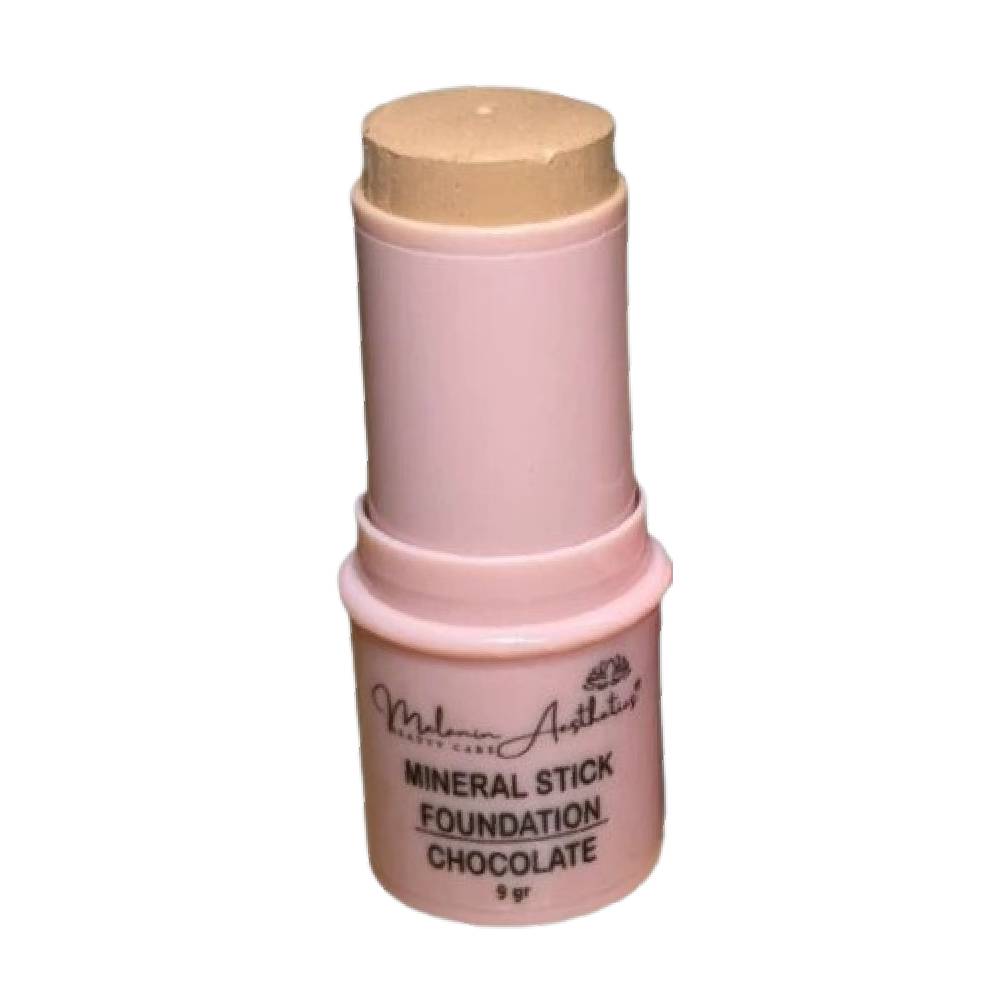 Melanin Aesthetics Mineral Stick Foundation Chocolate  1
