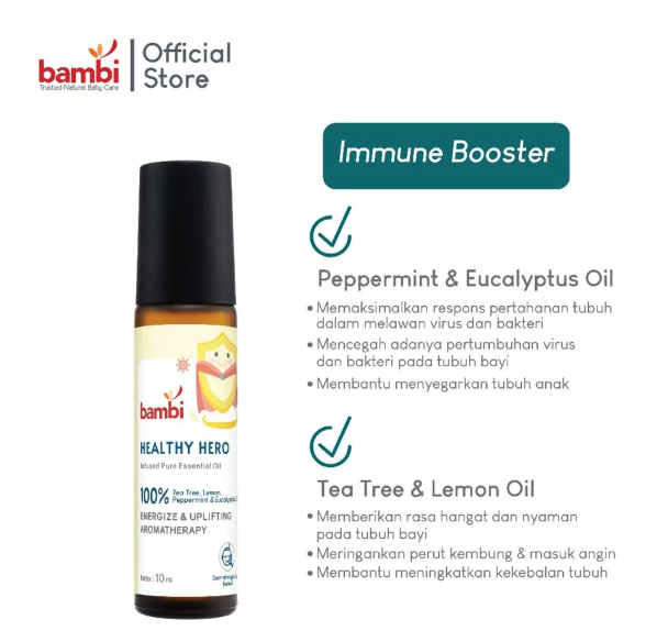 Bambi Healthy Hero Infused Pure Essential Oil  3