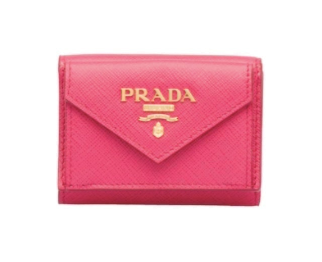 Small Saffiano Leather Wallet ｜ 1MH021_2E3K