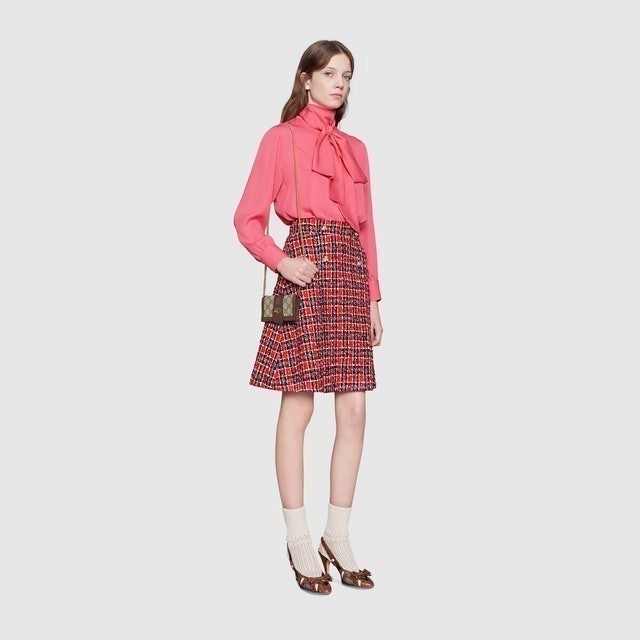 Gucci Ophidia GG Chain iPhone 7/8 Case Style ‎523163 96IWG 8745