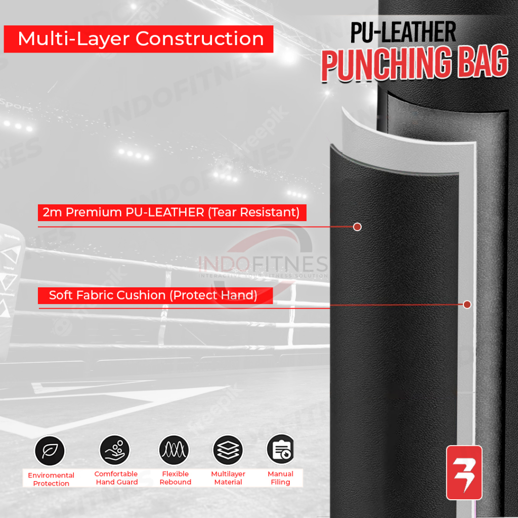  Bodymaster Premium Sand Sack PU Leather BM-E035